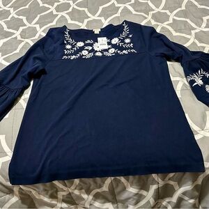 J.Crew Bell Sleeve top